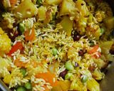 सोला, कोबी मसाले भात (Kobi Masala Bhat Recipe In Marathi) रेसिपी स्टेप 4 फोटो 