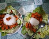Hình bước làm 8 của món Cơm ức gà sốt cay (Eat clean)