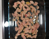 Foto del paso 2 de la receta: Ensalada de pollo y crujiente de jamón