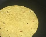 A picture of step 1 of Papad chaat पापड़ चाट.