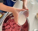 Foto del paso 2 de la receta: Hamburguesa y camotes divertidos