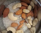 A picture of step 1 of Healthy Sattu Bites (no fire recipe).