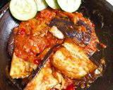 Foto langkah ke 3 dari resep Terong Penyet Sambal Kemiri.