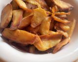 A picture of step 3 of Sweet potatoes chips.