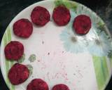 Beetroot canapés on bajra roti recipe step 2 photo