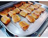 รูปขั้นตอนการทำที่ 4 ของ กล้วยต้ม ➕กล้วยอบ,,,🎃🍌🎃