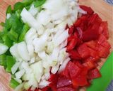 صورة لخطوة 2 من وصفة يخنة الفاصوليا باللحم والحمص🍅🧄🧅🍋