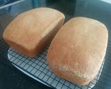 A picture of step 7 of 100% Whole Wheat Bread.