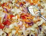 A picture of step 1 of 🍝 Creamy Green Chili Garlic Pasta Salad.