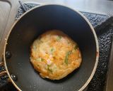 A picture of step 7 of Rice flour Uttapam or Pancake.
