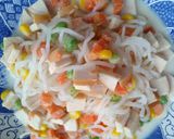 รูปขั้นตอนการทำที่ 4 ของ คาโบนารา เส้นบุก ชีสไขมันต่ำ เพื่อสุขภาพ