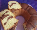 Foto langkah ke 7 dari resep Cake jadul Bolu Marmer.