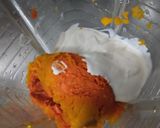 Foto del paso 1 de la receta: Salsa de calabaza🎃y queso crema casero🧀