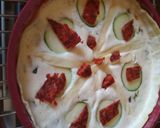 Foto del paso 4 de la receta Quiche de calabacín, puerro y mascarpone