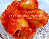Foto langkah ke 4 dari resep 92. Stuffed Hot Peppers Gaya Ndi.