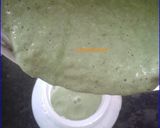 A picture of step 3 of Sprouts jaal chilla.