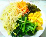 韓式拌飯的食譜步驟3照片