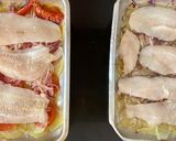 Foto del paso 7 de la receta: Merluza al horno con patata 🐟🥔