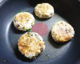 【元本山幸福廚房】香煎起司鮭魚米飯餅的食譜步驟5照片