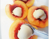 Foto del paso 2 de la receta: Melocotones asados con merengue vegano