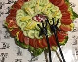 Une image de l'étape 11 de Salade de sucrines,concombre,tomates et radis roses.