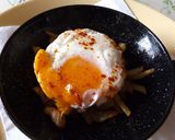 Foto del paso 6 de la receta Sartenada de patatas crocantes, bacon y huevos