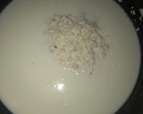A picture of step 2 of Kunun shinkafa.