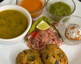 A picture of step 5 of Gluten-Free Jawar Flour Daal Baati.