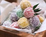 Foto langkah ke 5 dari resep Klepon Pelangi.
