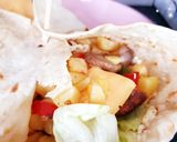 Une image de l'étape 5 de Wrap légumes steack 😋.