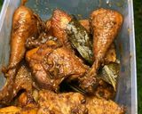 Foto langkah ke 7 dari resep Ayam + Tempe Bacem endeus #berburucelemekemas #resolusi2019.