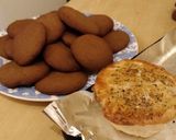 A picture of step 8 of Victorian ginger biscuits - modernised.