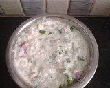 * மிக்ஸ்டு வெஜ் தஹி பச்சடி *(tayir pachadi recipe in tamil) ரெசிபி ஸ்டேப் 8 புகைப்படம்