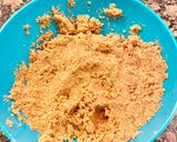 A picture of step 2 of Rice Pudding Cake.