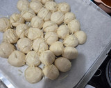 Foto langkah ke 5 dari resep Cheese Bubbles Bread No Knead.