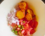 A picture of step 3 of SWEET POTATO 🍠🍠 MASALA CHAAT.