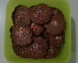 Foto langkah ke 8 dari resep Chocolate cookies teflon.