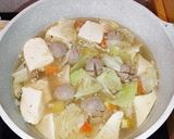 Foto langkah ke 12 dari resep Sop Bakso Tahu Seger.