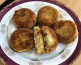 A picture of step 17 of Cheesy Chicken Ham Mashed Potato Patties.