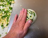 A picture of step 6 of Green Onion and Potato Chips Bread.