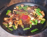 A picture of step 6 of Valencian Paella with Chicken and Rabbit 🥘.