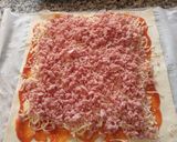 Foto del paso 6 de la receta Pizza de hojaldre enrollada