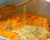 A picture of step 4 of Suji Gajrela.