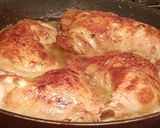 Mustáros-hagymás csirke recept fázis 5 fotója