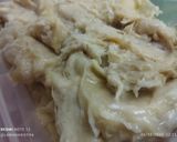 Gambar langkah 4 resipi Sambal Tempoyak Daun Kayu.