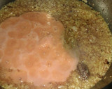 A picture of step 7 of Ĺababdar paneer.