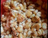 A picture of step 1 of Barbeque tangy corn chaat.