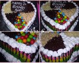 Foto langkah ke 5 dari resep Rainbow tart,.