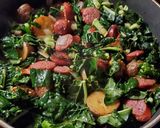 A picture of step 4 of Kale, Sausage and Potato Skillet.