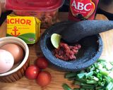 A picture of step 1 of My version of Indonesian Nasi Goreng.